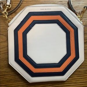 Tory Burch Crossbody - pink octagon